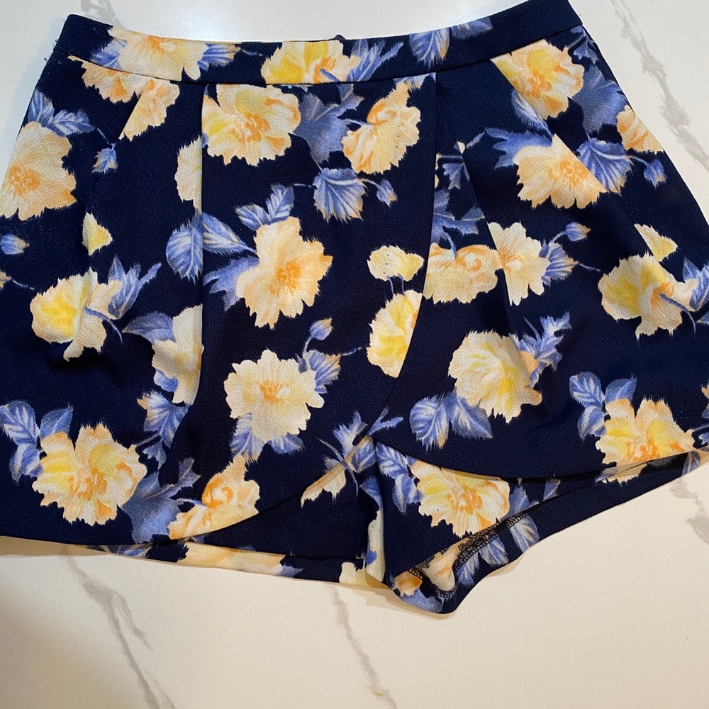 Floral skort